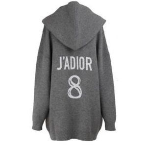 Jadior Dior 8 Cashmere Hooded Sweater 